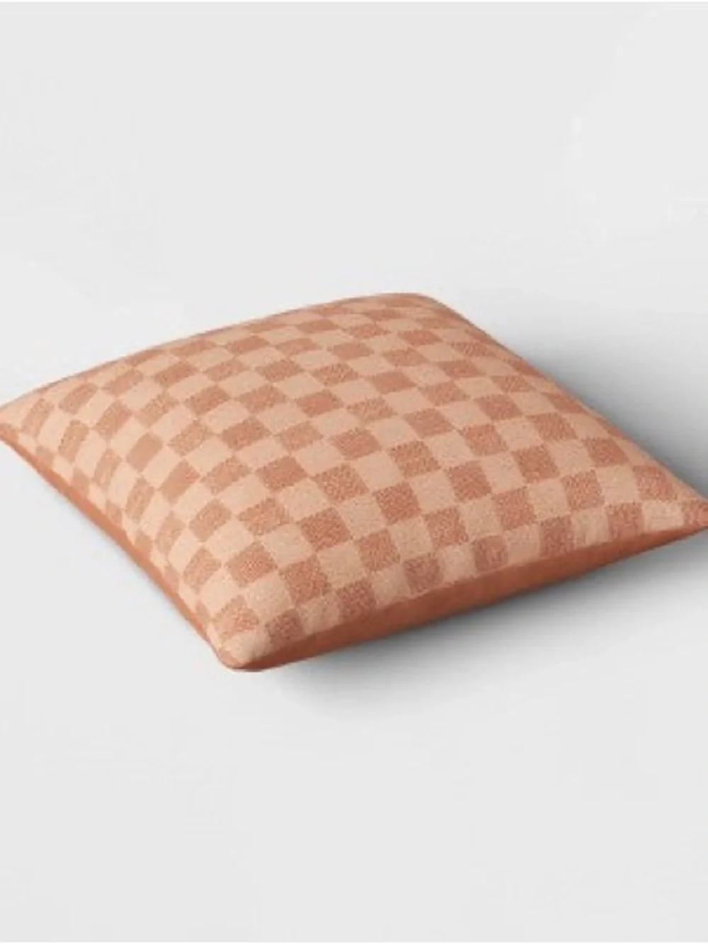 16x16 Knit Throw Pillow - Terracotta